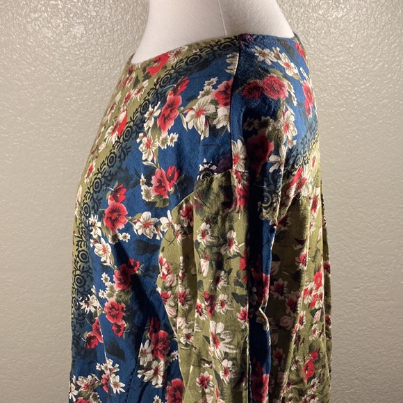 Cellabie tunic shirt dress Xl floral pattern - Picture 8 of 8